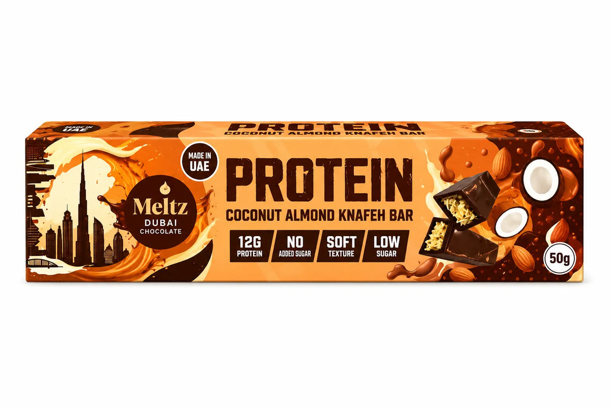 MELTZ DUBAI CHOCOLATE PROTEIN - CINNAMON KNAFEH 50G