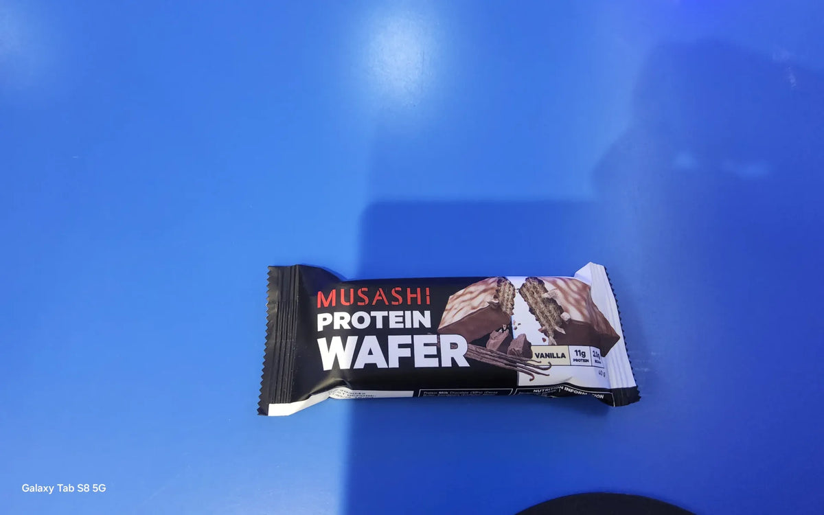 MUSASHI PROTEIN WAFER VANILLA 40G