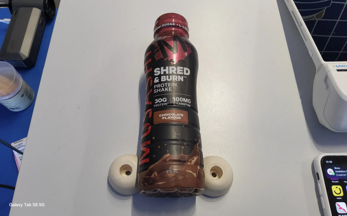 MUSASHI SHRED & BURN CHOCOLATE DRINK 375ML