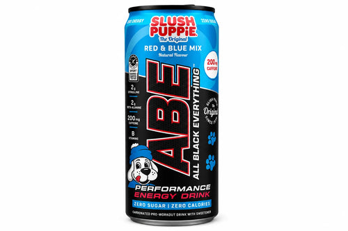 ABE Energy Drink 330ml Slush Puppie (Red & Blue)