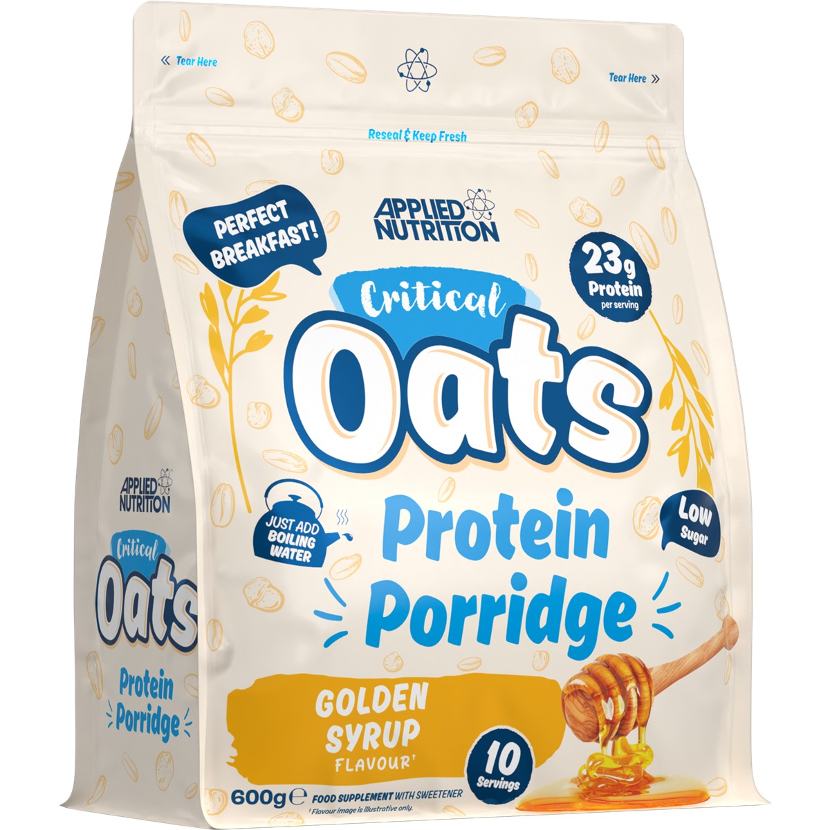 AN Critical Oats 600G (Golden Syrup)