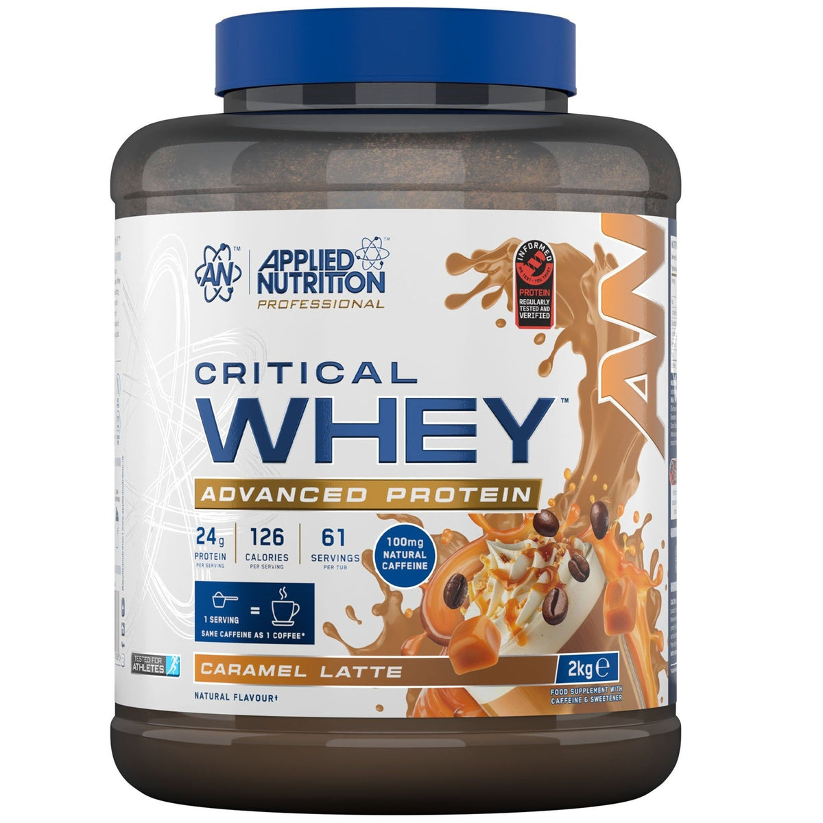 AN Critical Whey 2kg (Caramel Latte)