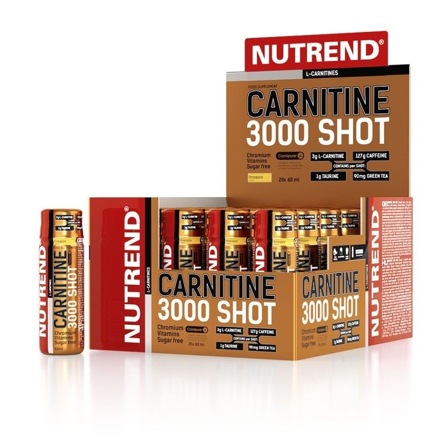 NUTREND Carnitine 3000 Shot 60ml (Orange)
