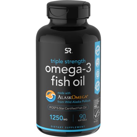 SR Alaskan Omega-3 Fish Oil 1250mg 90Softgels