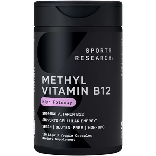 SR Methyl B12 2000mcg (120 Veg Capsules)
