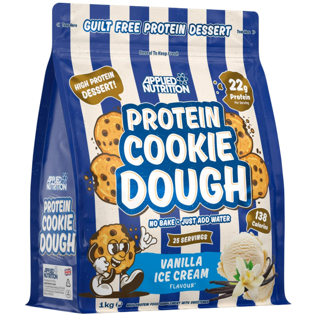 AN Cookie Dough 1kg (Vanilla Ice Cream)