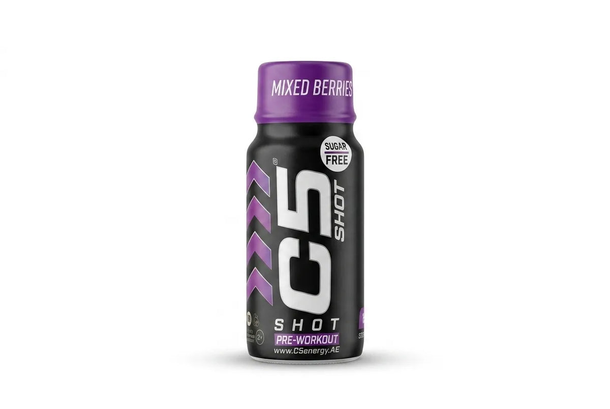 C5 Shot Pre Workout Mixed Berry 80ml Bottle