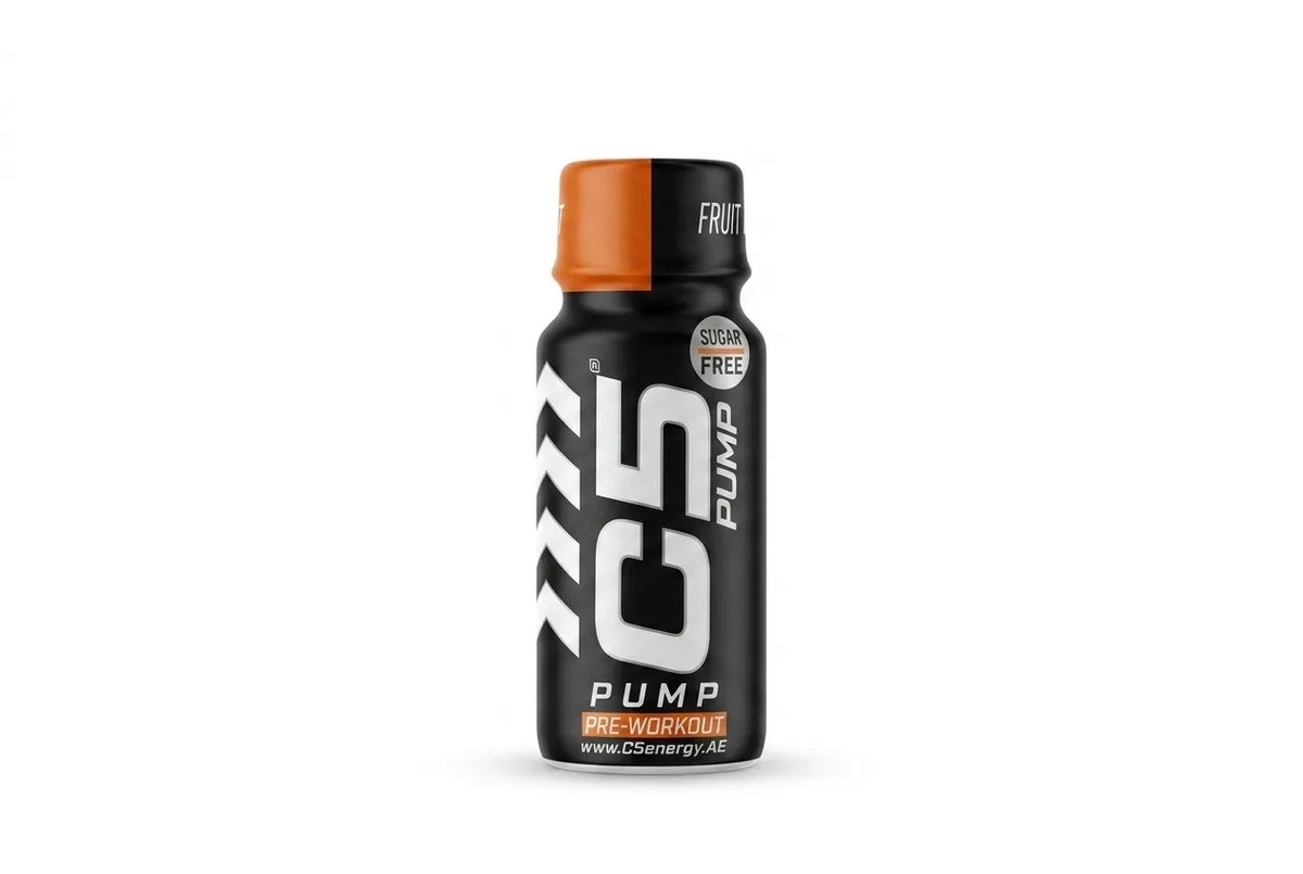 C5 Pump shot Pre Workout Fruit Punch 77ml Bottle