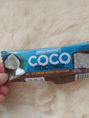 SF Coco Bar 40g Coconut