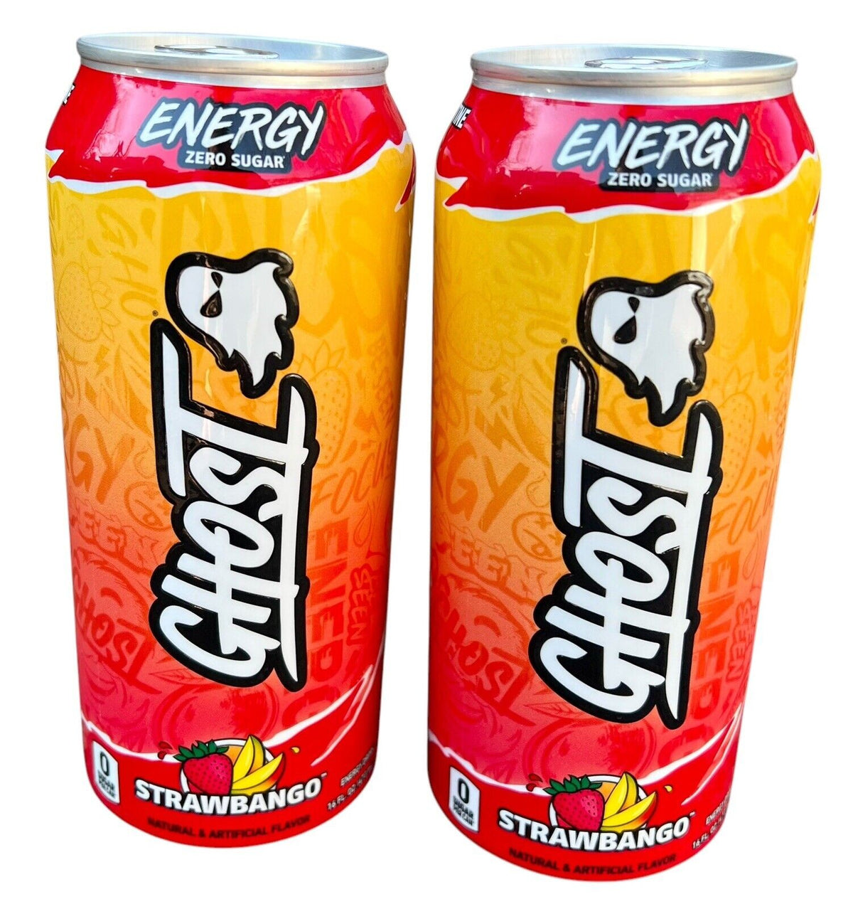 GHOST Energy Drink 473ml Strawbango