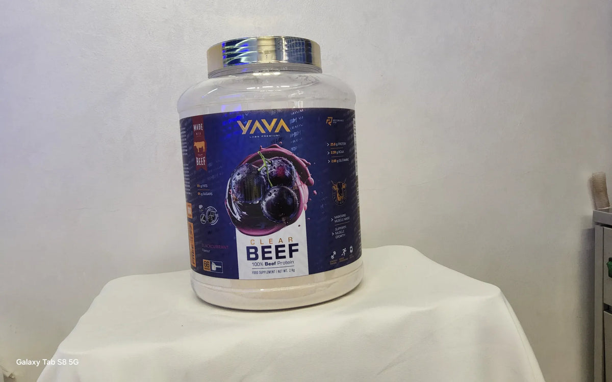 YL Premium 100% Beef Protein 2kg (Blackcurrant)