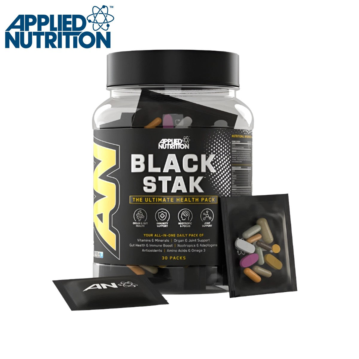 AN Black stak ultimate health 30 packs