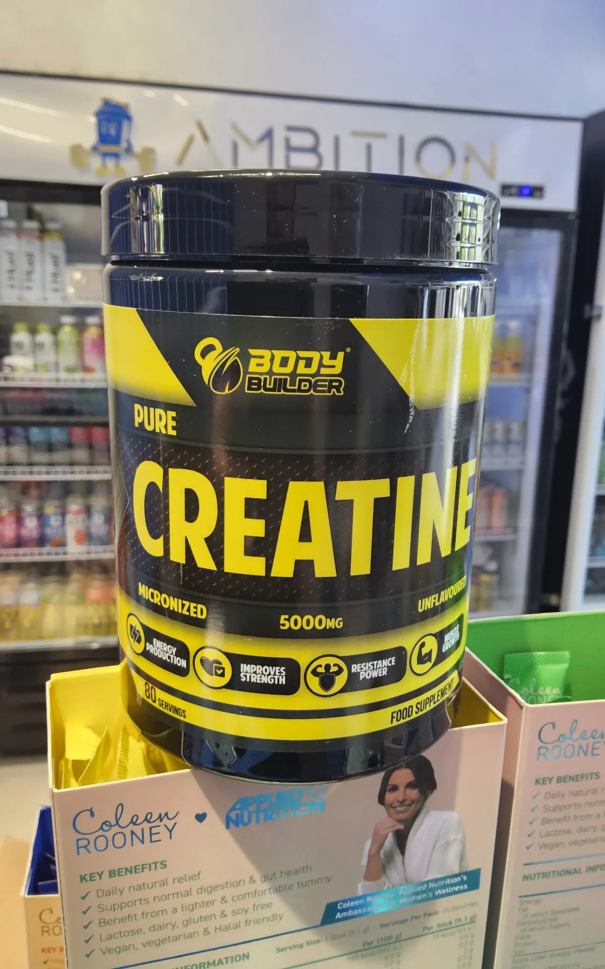 BODY BUILDER Pure creatine unflavored 400g