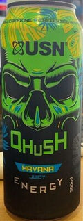 USN Qhush Energy drink 500ml Havana juicy