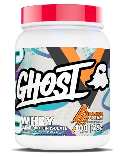 GHOST Clear protein isolate 1.4lb Orange cream