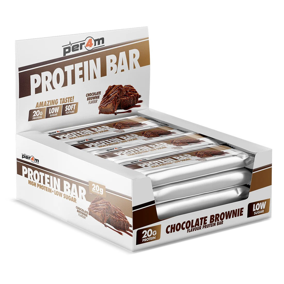 PER4M Bar 62g Chocolate Brownie