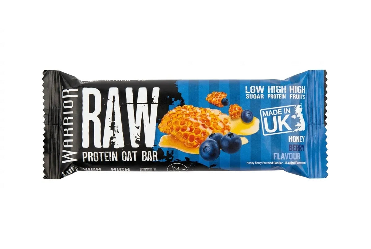 WARRIOR RAW Bar 75g Honey berry