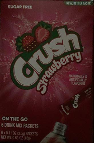 CRUSH STG 6 packets Strawberry