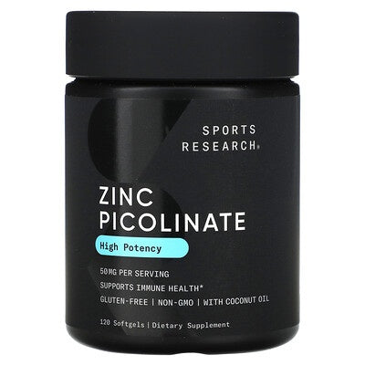 SR Zinc picolinate 50mg 120 softgels