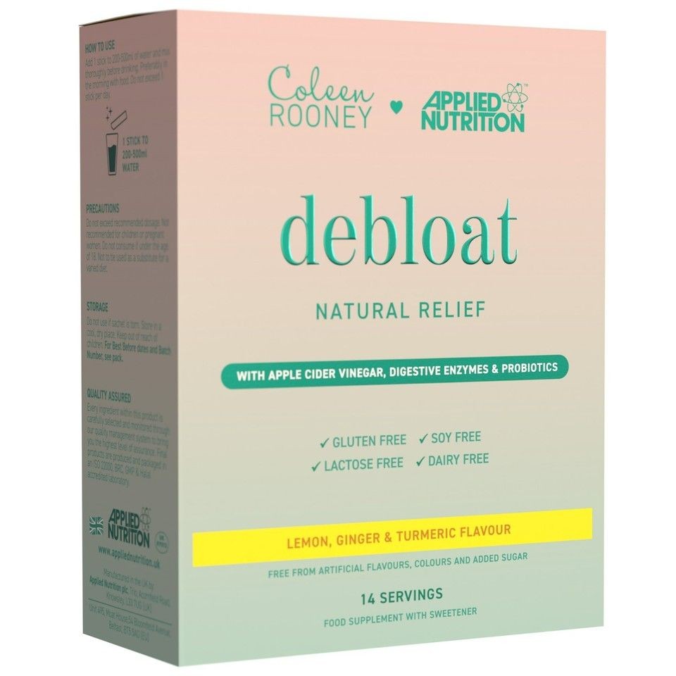 AN Coleen rooney Debloat 14 servings Lemon, ginger & turmeric