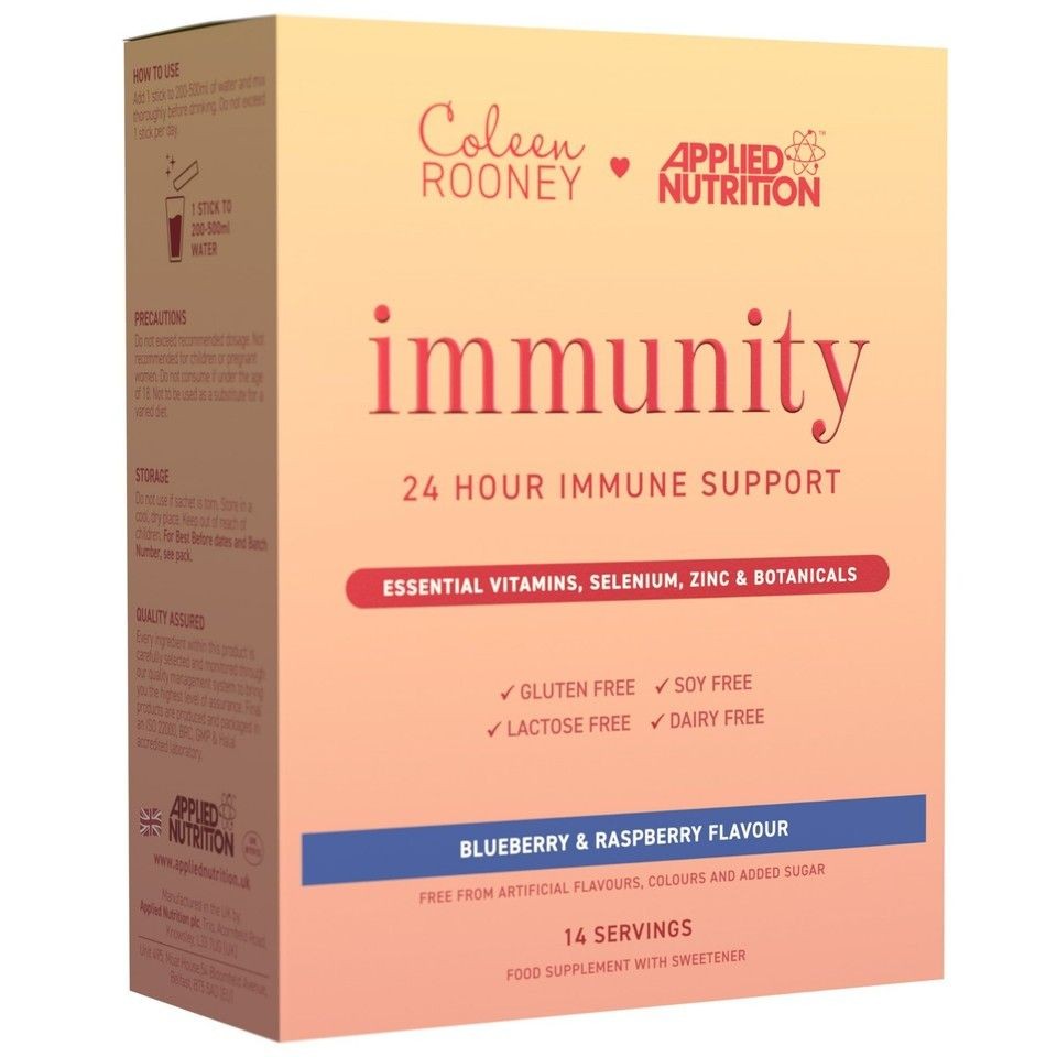 AN Coleen rooney Immunity 14 servings Blueberry & raspberry