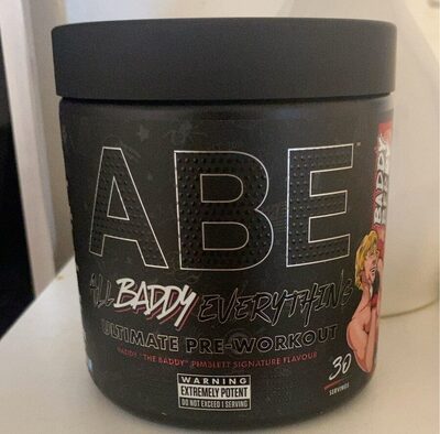 ABE Ultimate Pre-workout powder 375g Baddy Berry