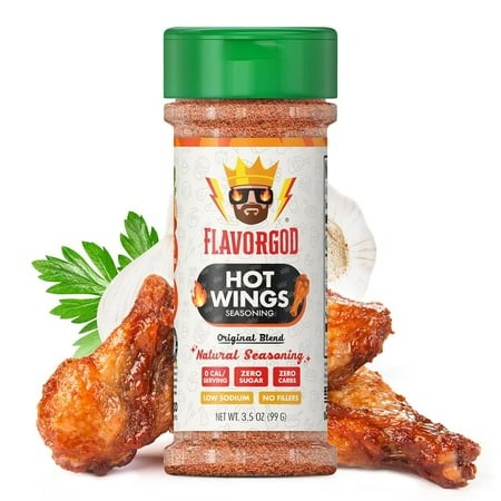 FLAVOR GOD Seasoning Hot wings