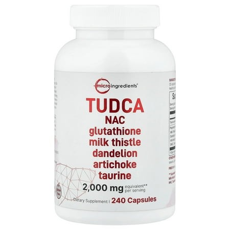 MICRO INGREDIENTS Tudca 2000mg 249 capsules