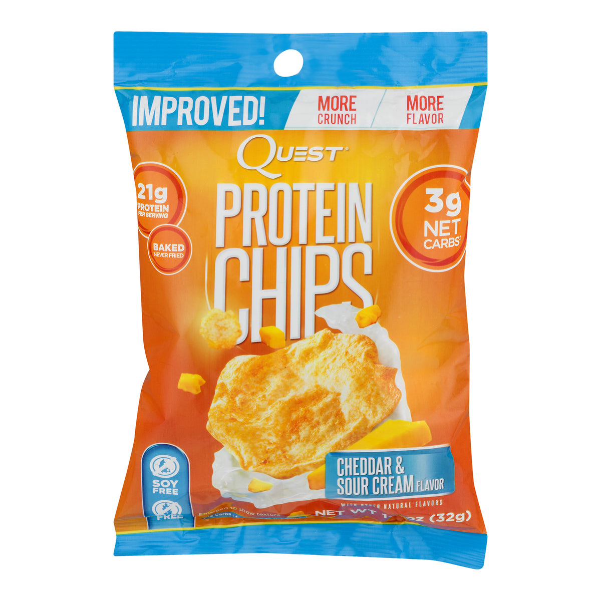 Quest Tortilla Chips Cheddar & sourcream