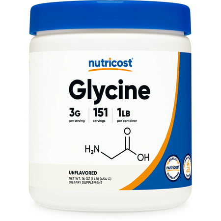 Nutricost Glycine power 1 lb unflavored
