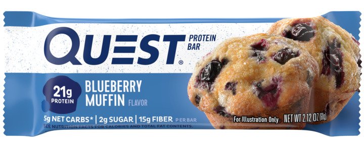 QUEST Protein bar 60g Blueberry muffin