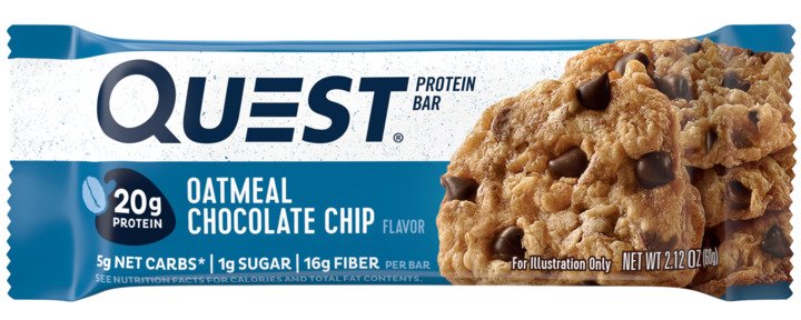 QUEST Protein bar 60g oatmeal chocolate chip