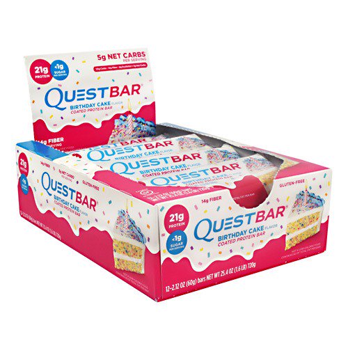 QUEST Protein bar 60g Birthday cake