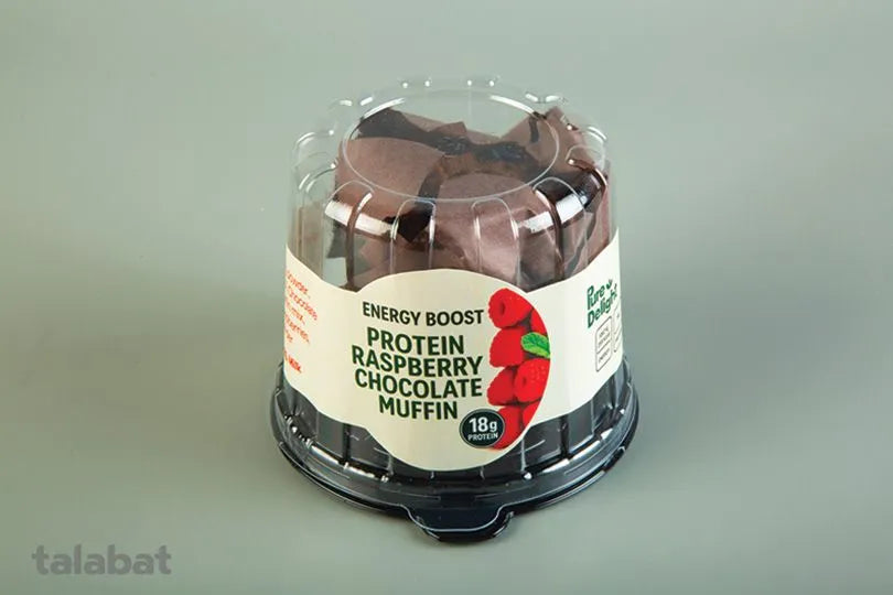PURE DELIGHT Protein Muffin Raspberry Chocolate