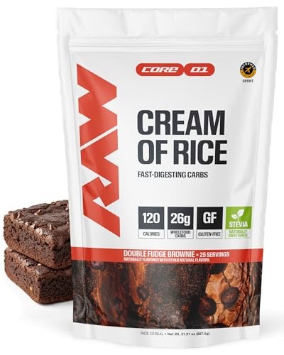 RAW Cream of Rice Double Fudge Brownie 887.5g