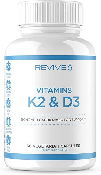 Revive Vitamin K2 & D3 60 Capsules