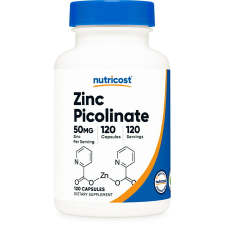 NUTRICOST Zinc picolinate 30mg 120 capsules