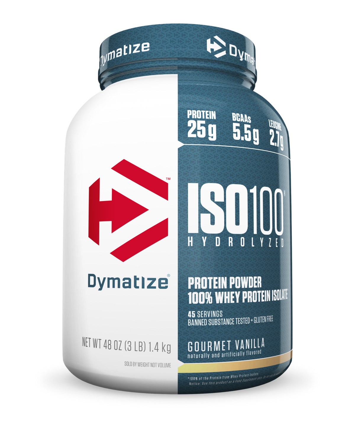 DYMATIZE ISO 100 3lb Gourmet Vanilla