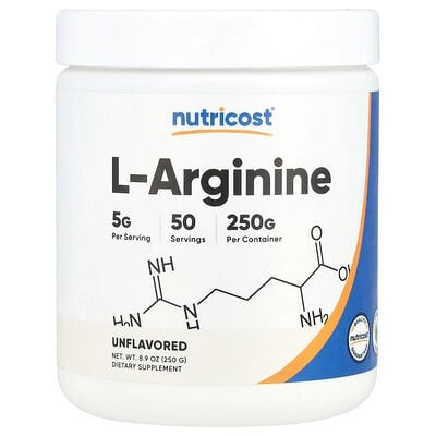 NUTRICOST L-Arginine powder 250g
