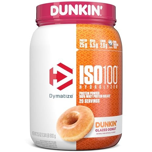 Dymatize Iso100 Dunkin glazed dunut