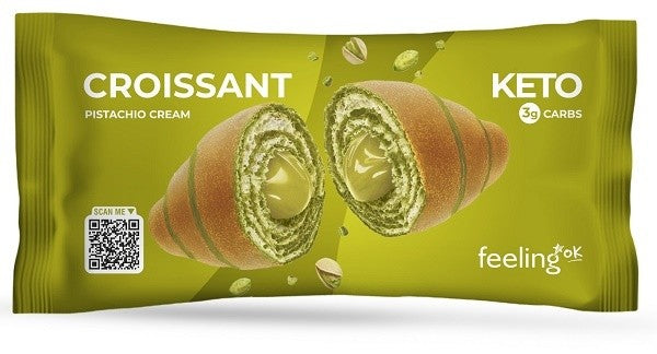 Feeling Ok Croissant 50g pistashio cream + protein