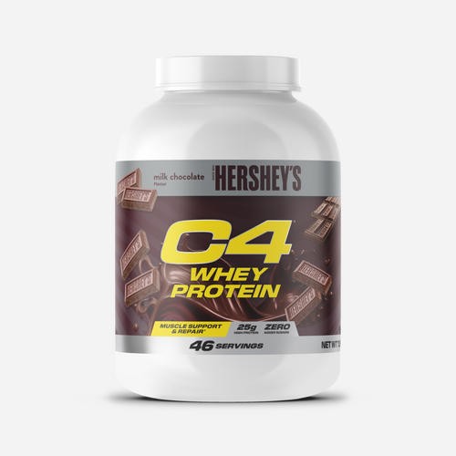 C4 WHEY PROTEIN 46SRV  hersheys choco