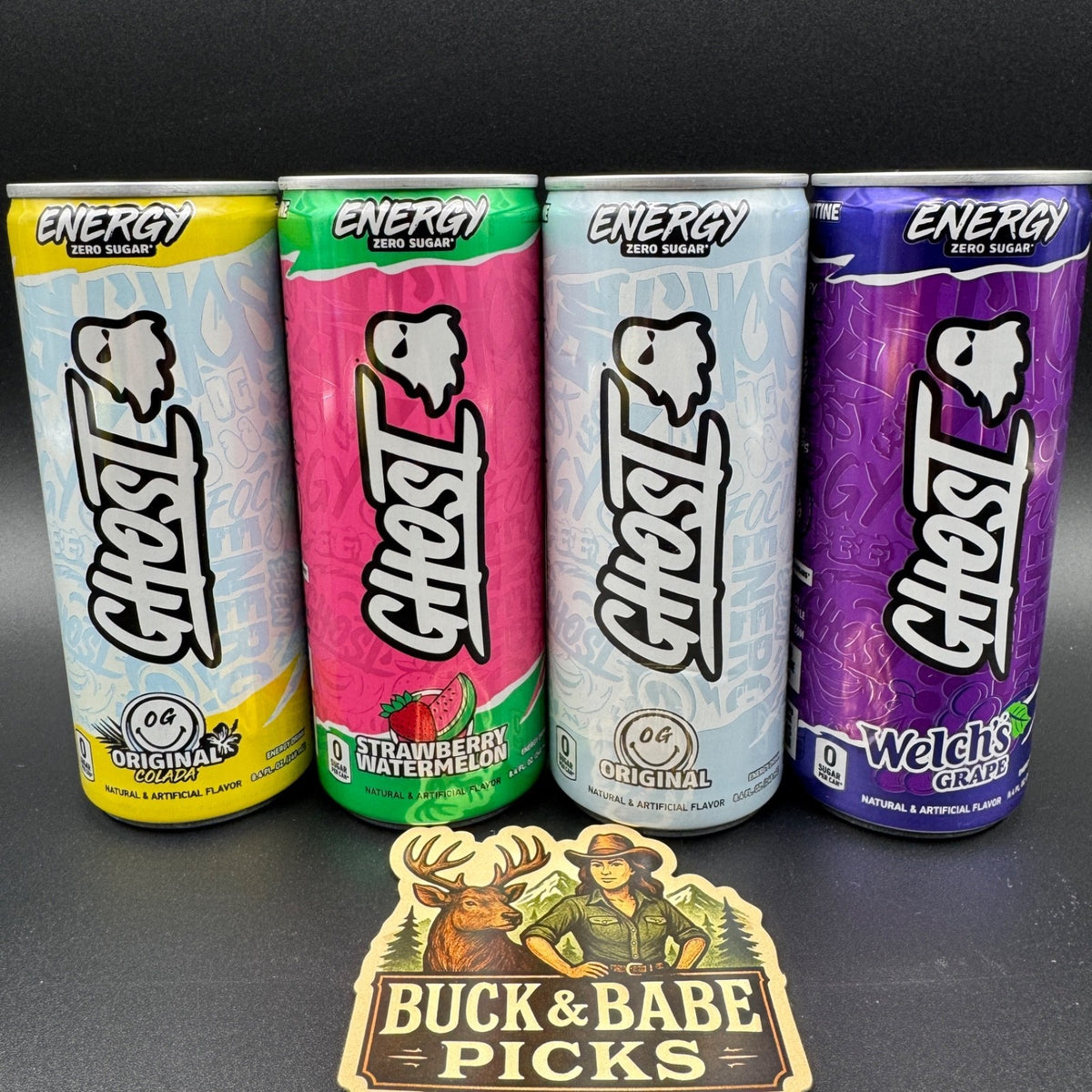 GHOST Energy Drink 248ml welchs grape