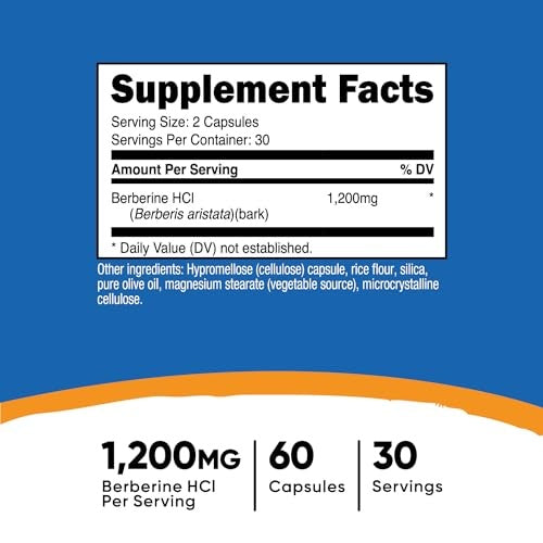 NUTRICOST Berbeine HCI Capsules