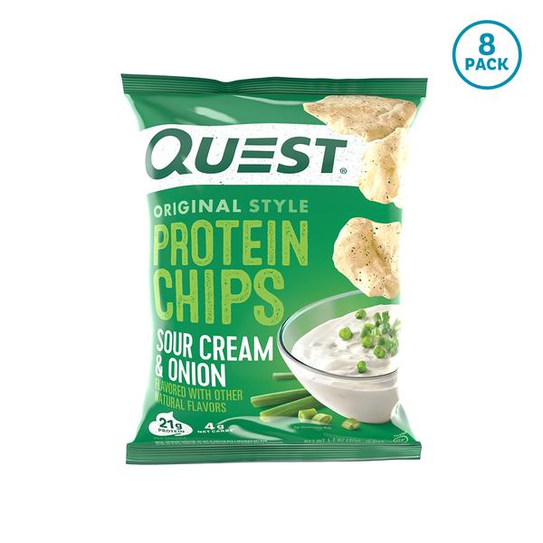 Quest Tortilla Chips sour cream & onion