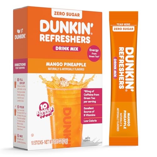 DUNKIN ZERO SUGAR STG MANGO PINEAPPLE